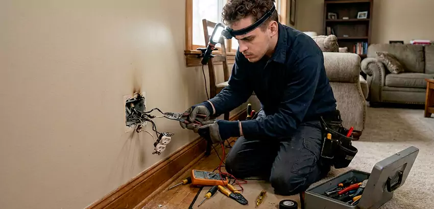 Short Circuit and Dead Outlet Repair in Bentonville