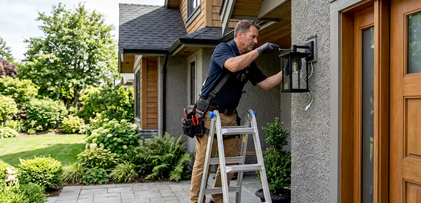 Outdoor and Exterior Light Fixture Installation in Bentonville