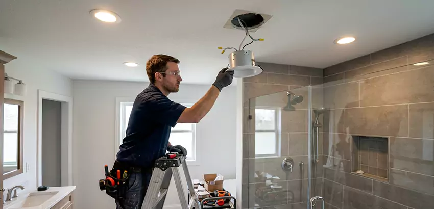 Bathroom and Shower Recessed Lighting Installation in Bentonville