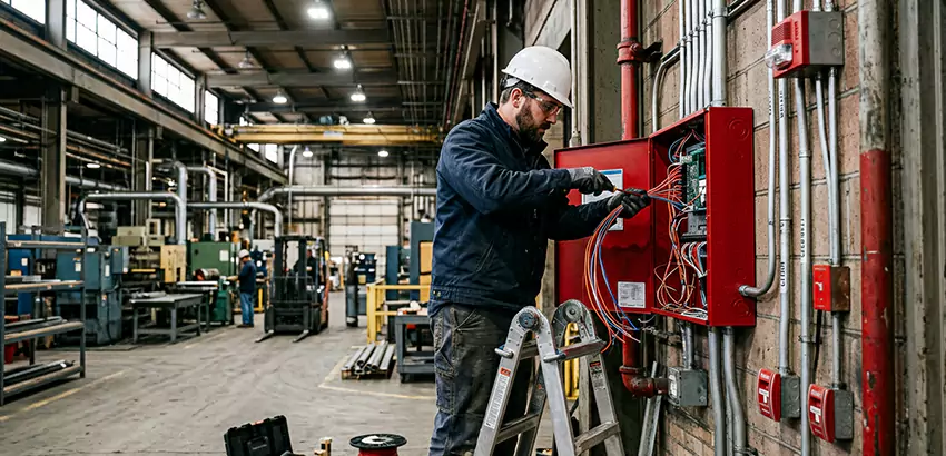 Industrial Fire Alarm Installation in Bentonville