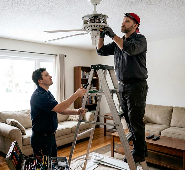 Professional Ceiling Fan Repair: Your Local Fan Specialist in Bentonville, AR