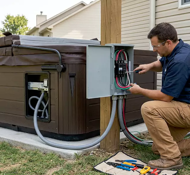 Professional Hot Tub Electrical Installation: Your Local Spa Wiring Team in Bentonville, AR